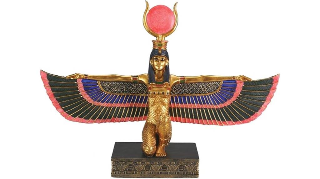 egyptian goddess isis figurine