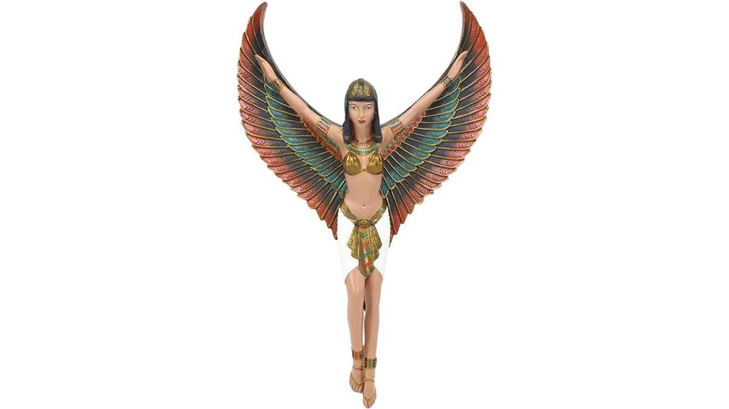 egyptian goddess isis sculpture