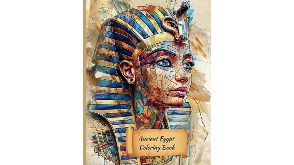 egyptian history coloring pages