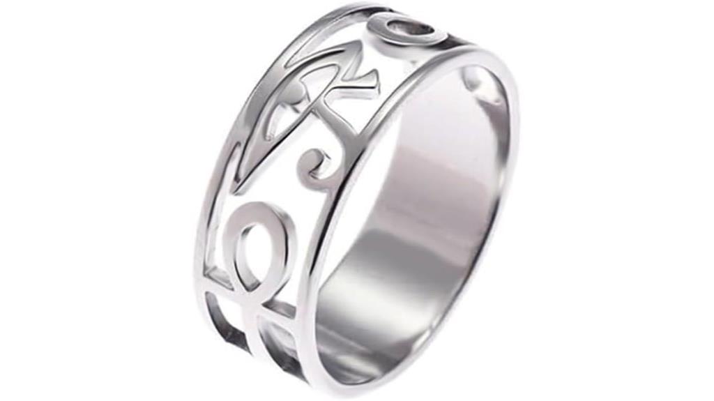 egyptian horus eye ring