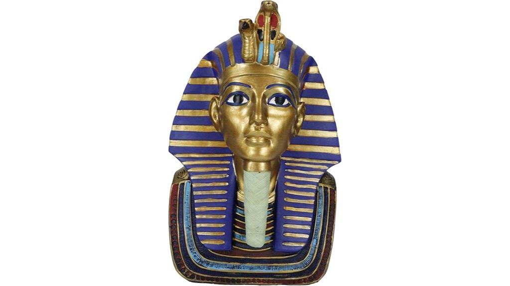egyptian king tut bust