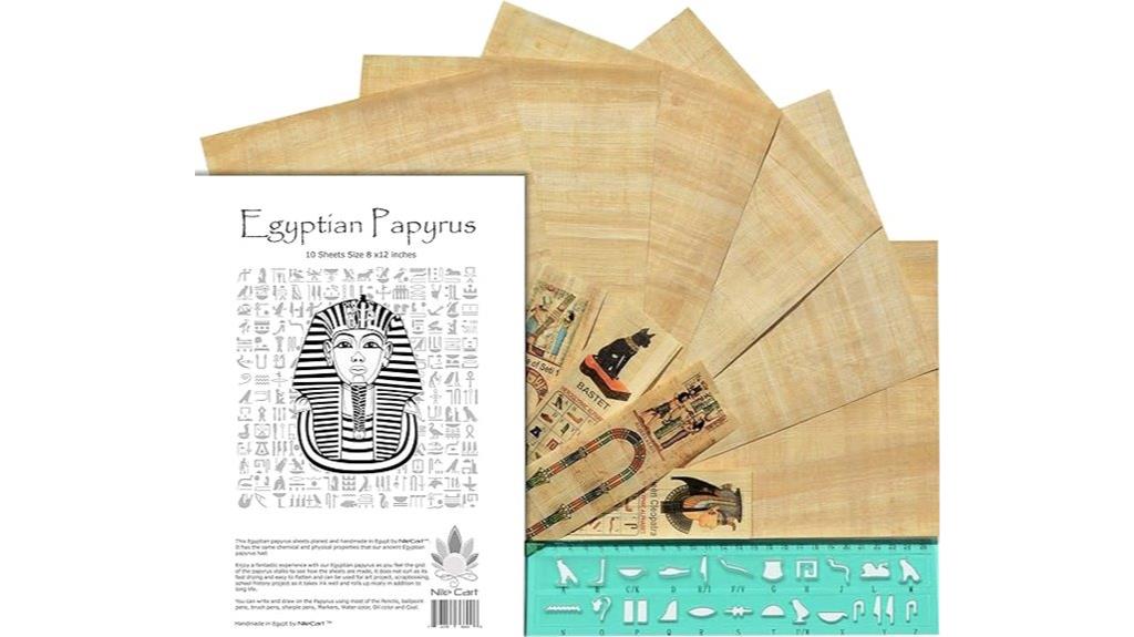 egyptian papyrus craft set