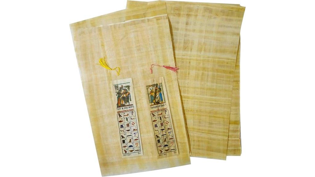 egyptian papyrus paper set