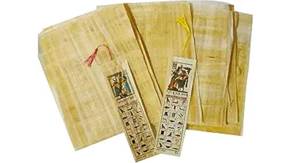 egyptian papyrus sheets pack