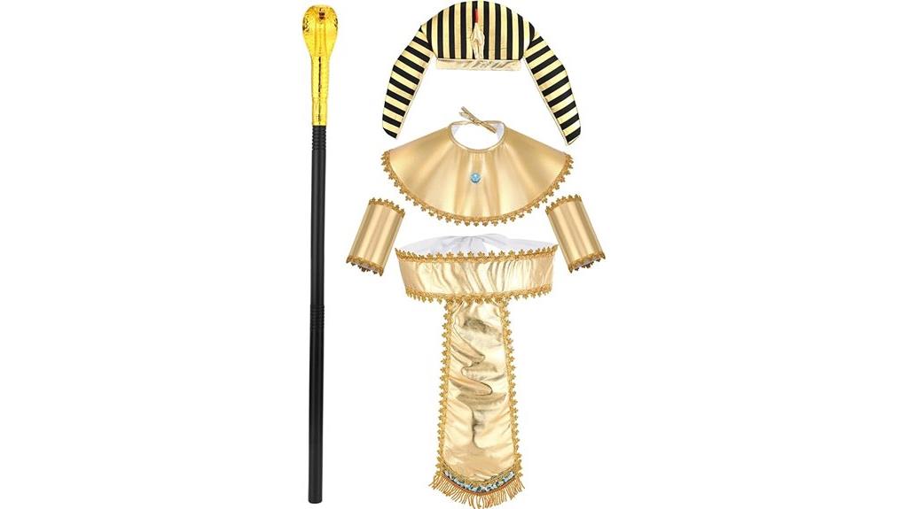 egyptian pharaoh costume set