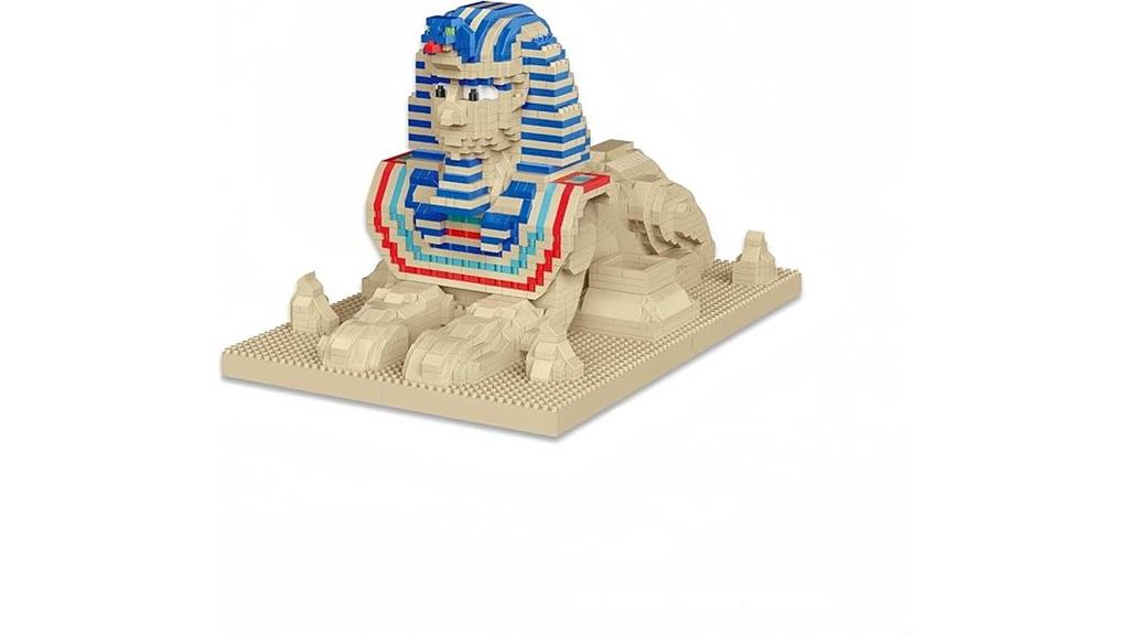 egyptian sphinx mini bricks