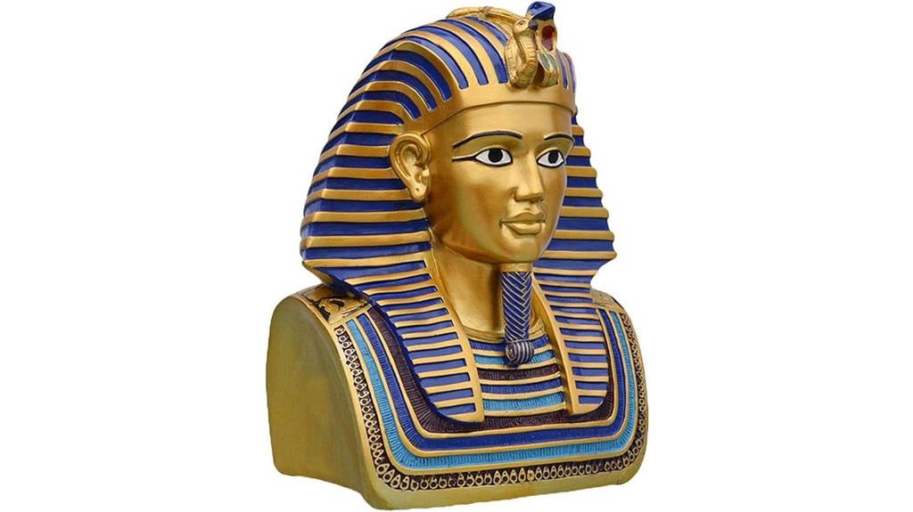 egyptian tutankhamun bust