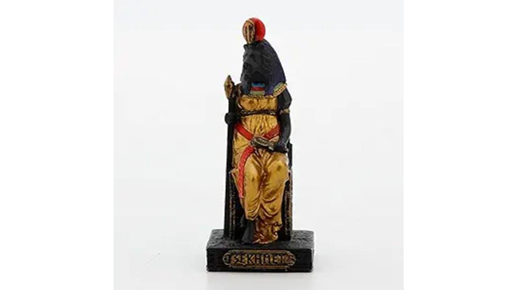 egyptian war goddess figurine