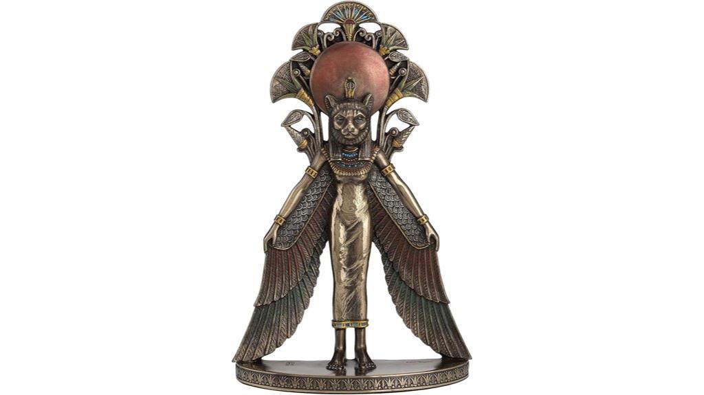 egyptian warrior goddess statue
