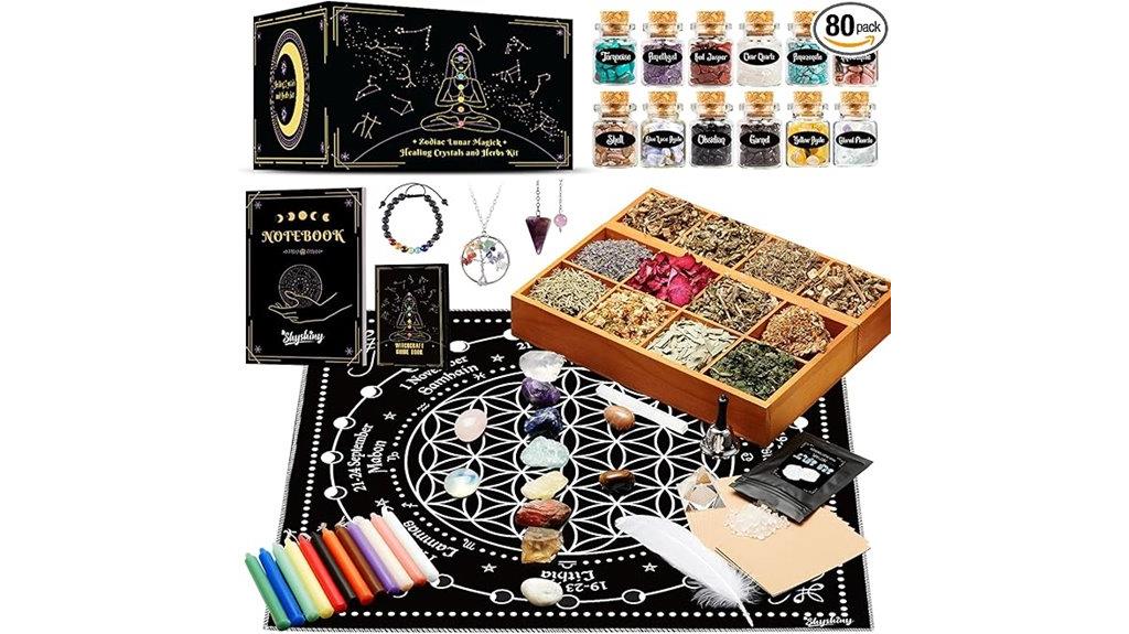 eighty piece witchcraft starter kit