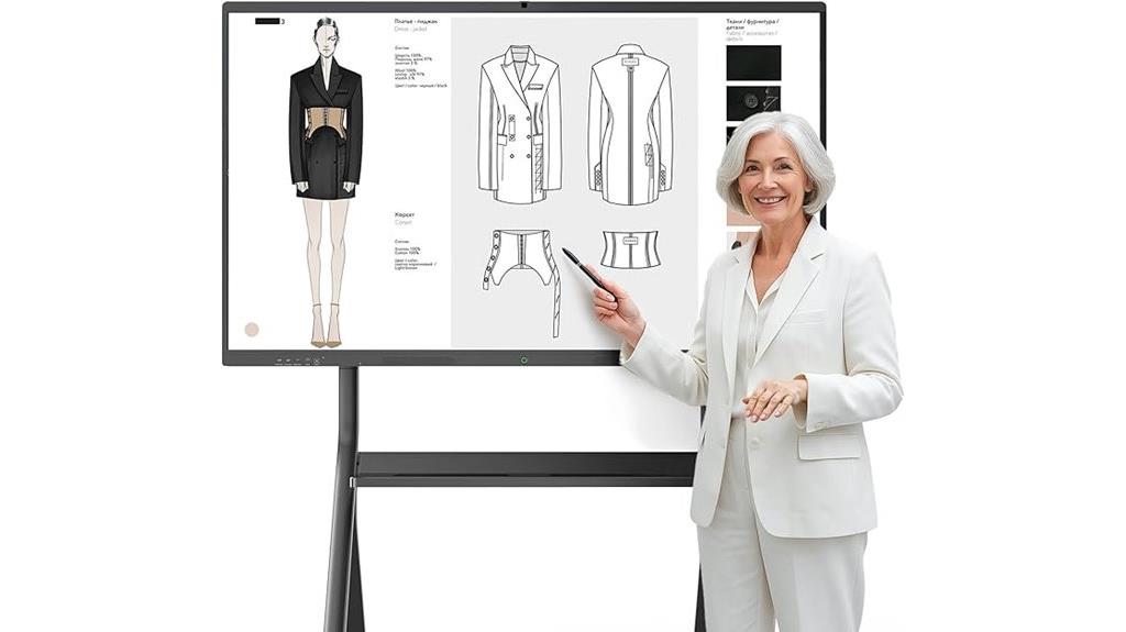 electronic business board display
