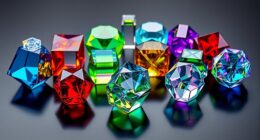 elegant geometric crystal collections