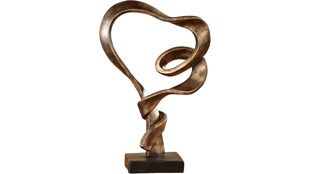 elegant life journey sculpture
