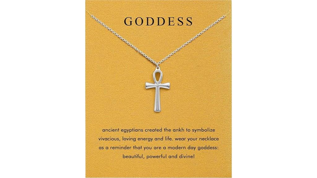 elegant silver necklace for women