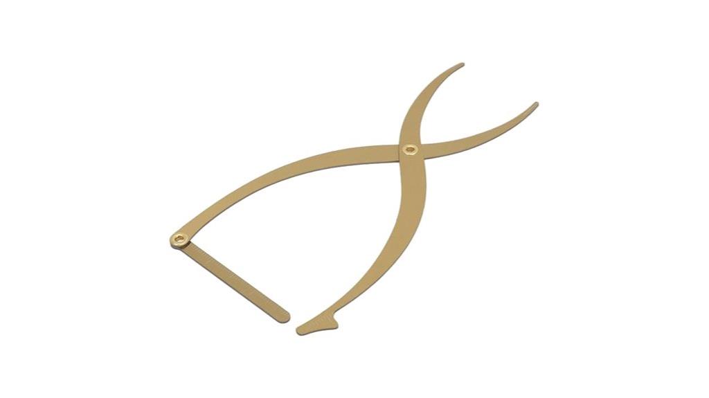 eyebrow measurement caliper