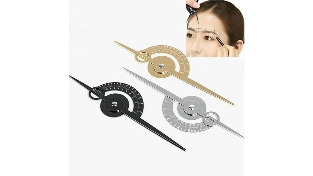 eyebrow proportional measurement tool