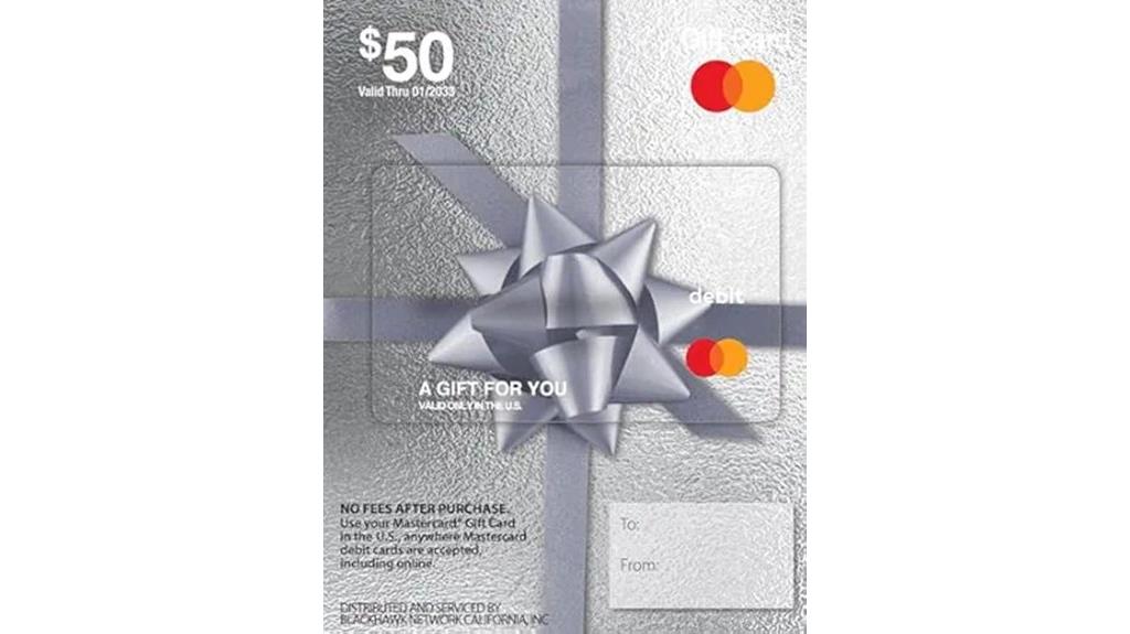 fifty dollar mastercard fee