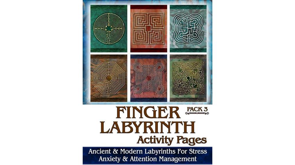finger labyrinth stress relief