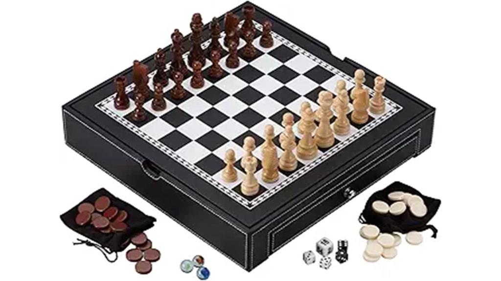 five in one board game