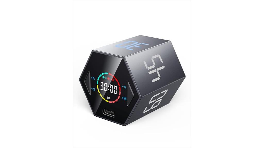 focus with timer cube