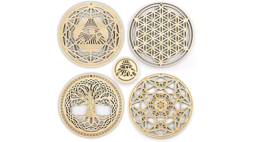 four piece sacred wall art