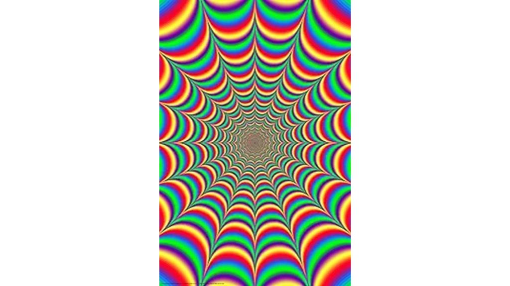 fractal illusion poster design