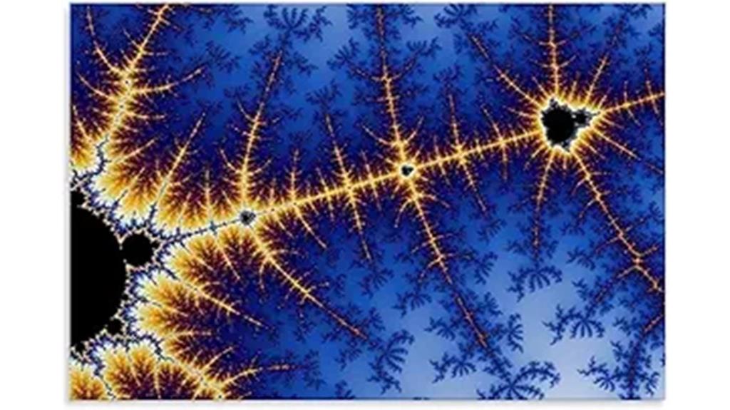 fractal mandelbrot canvas wall
