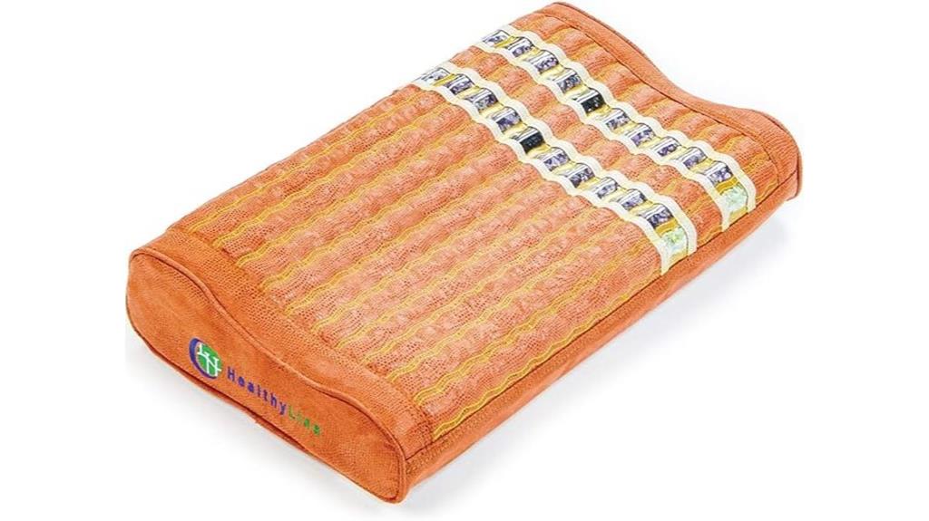 gemstone therapy pillow