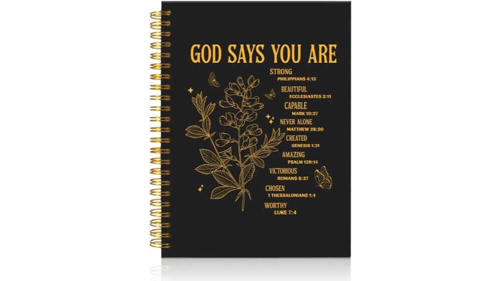 god s funny spiral notebook