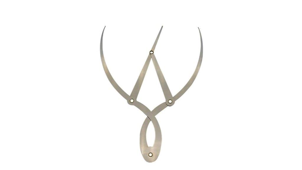 golden ratio eyebrow calipers