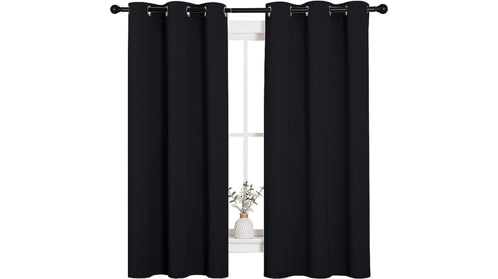 halloween blackout grommet curtains