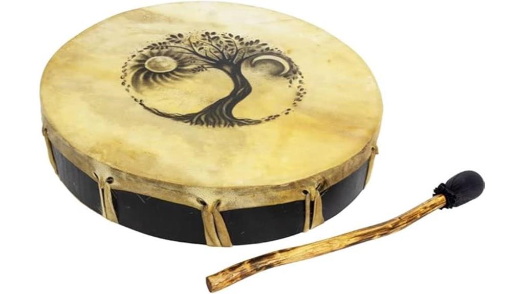 handmade bali tree drum