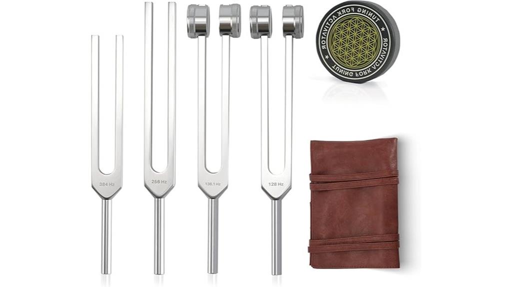 healing tuning fork set
