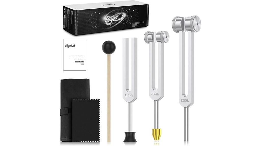healing tuning fork set