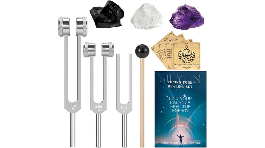 healing tuning forks set