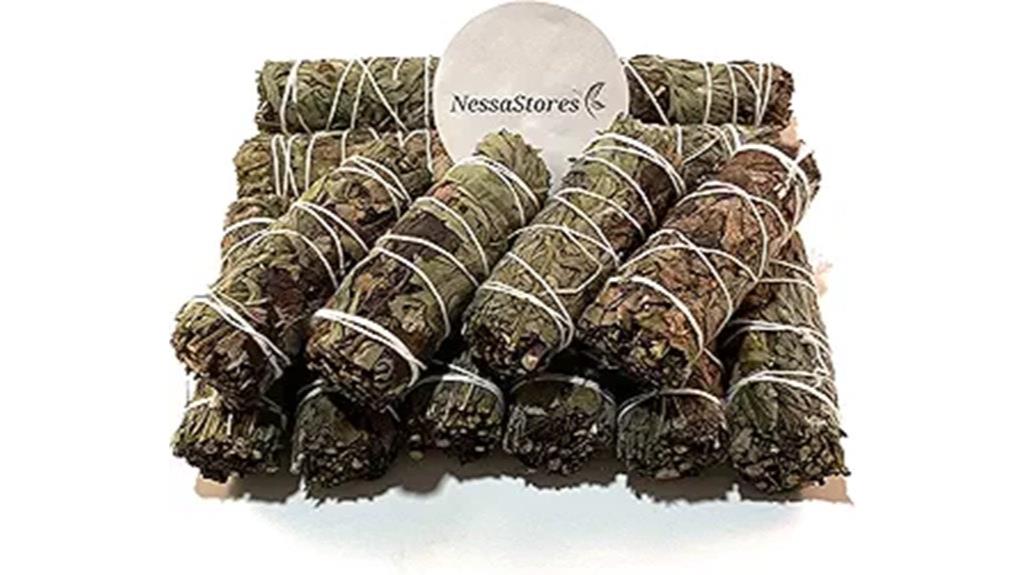 herbal smudge incense bundle