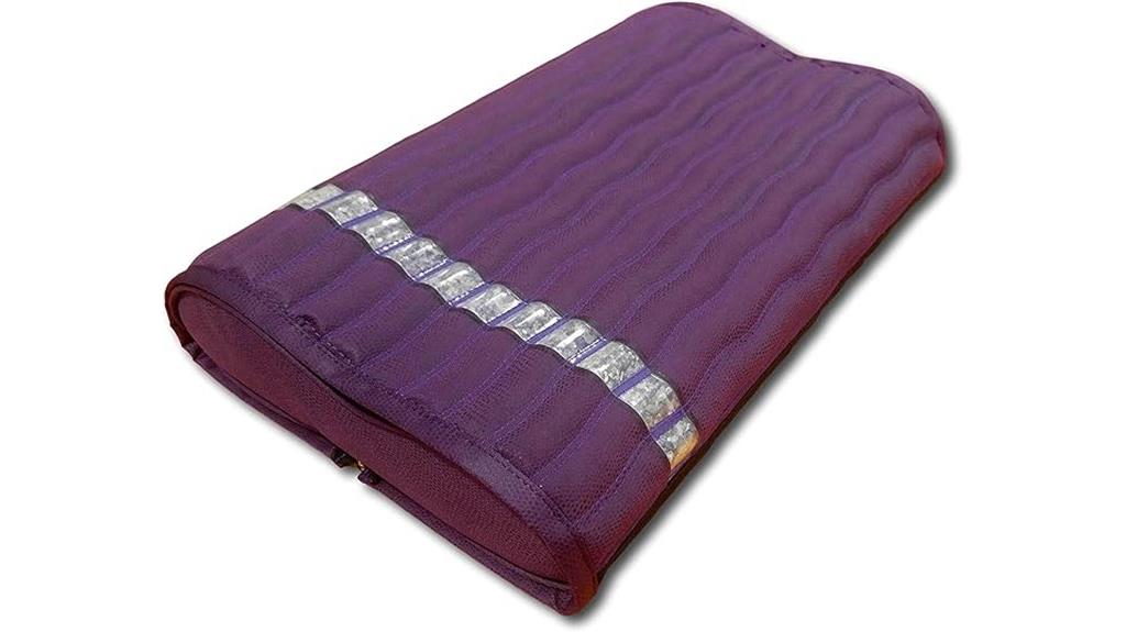 infrared amethyst pillow dimensions