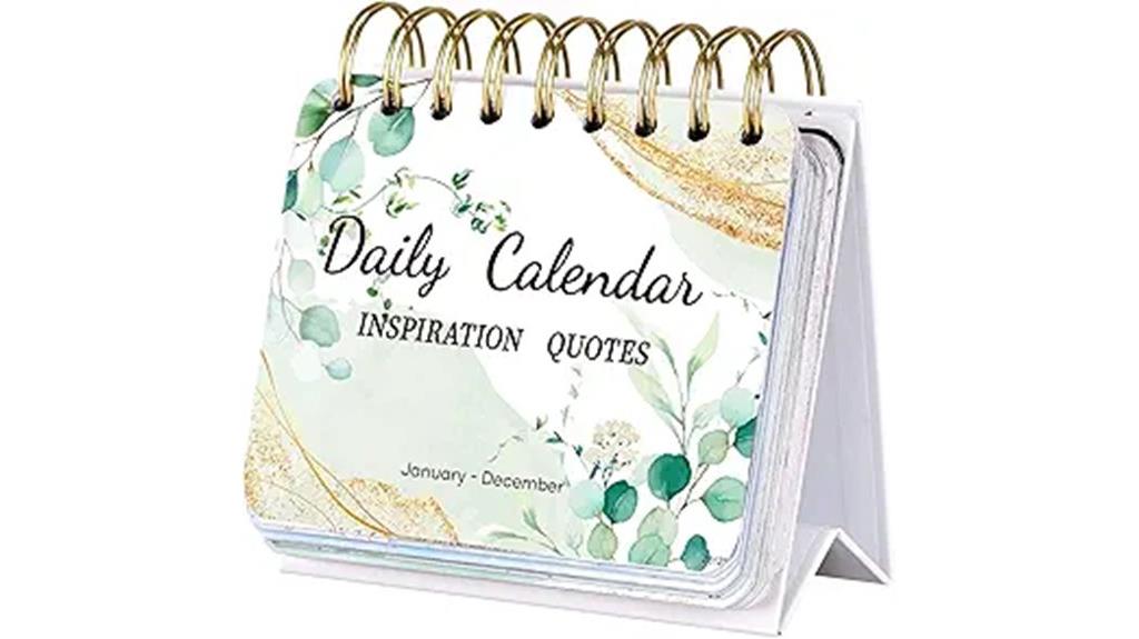 inspiring daily motivation calendar