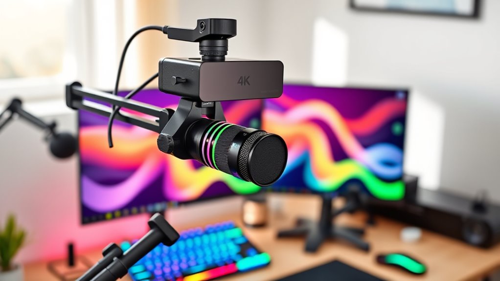 key streaming webcam factors