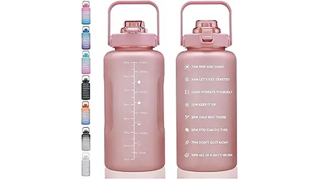 large leakproof hydration bottle