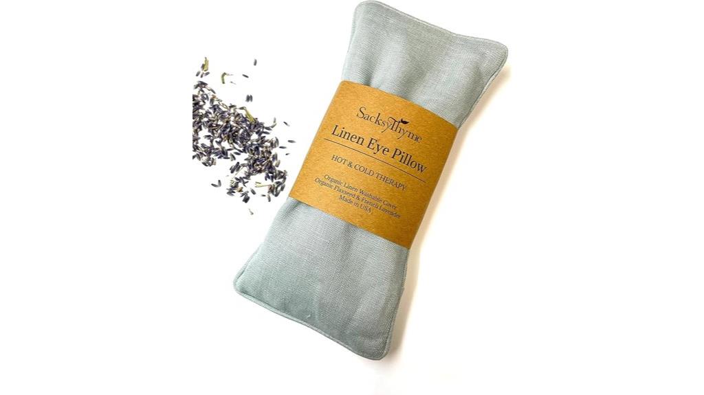 lavender flaxseed relaxation pillow