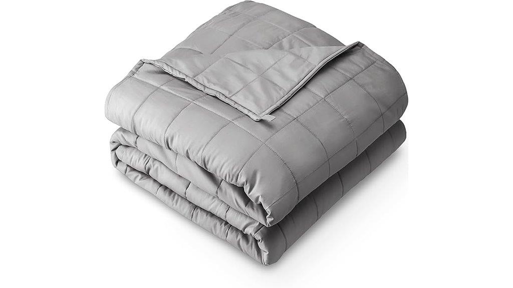light grey 17lb blanket