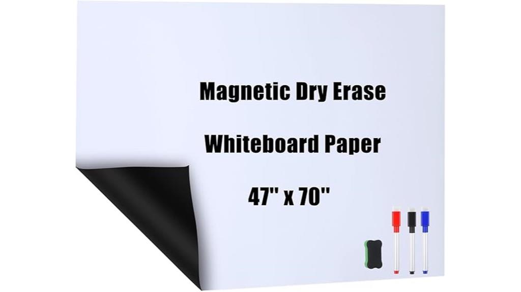 magnetic whiteboard contact paper