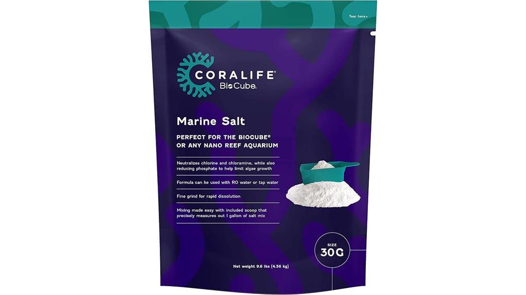 marine salt for 30 gallon aquarium