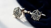 masonic symbolic cufflink collection