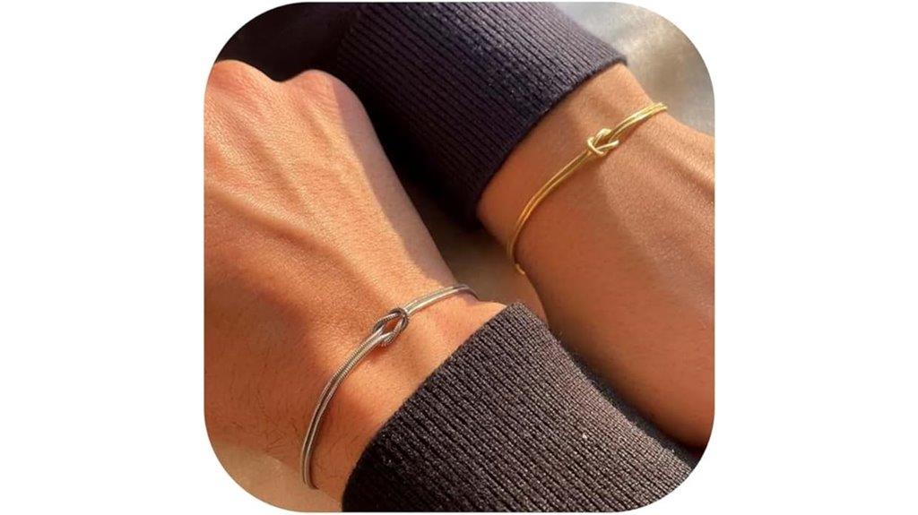 matching couple love bracelets
