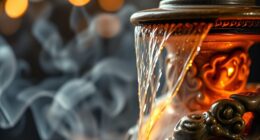 mesmerizing aromatic incense cascades