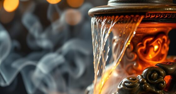 mesmerizing aromatic incense cascades