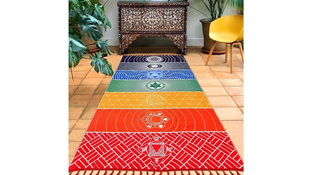 mexican yoga mat tapestry