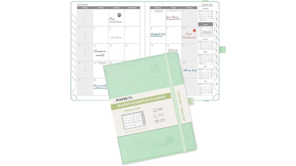 monthly planner 2026 2027